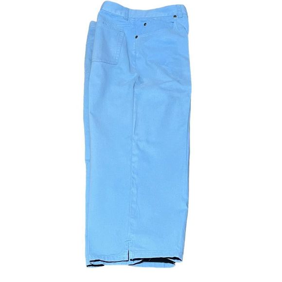 Jones New York Sportswear Y2K Colored Denim Capri Pants Light Blue - Picture 7 of 13